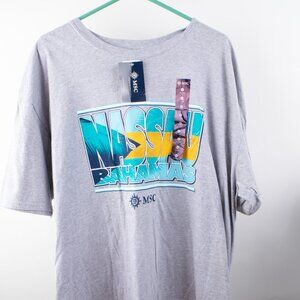 MSC Cruises Nassau Bahamas Gray Men's 4X Shirt Sleeve T-Shirt NWT